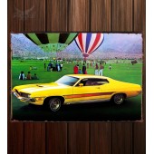 Металлическая табличка Ford Torino GT Sportsroof